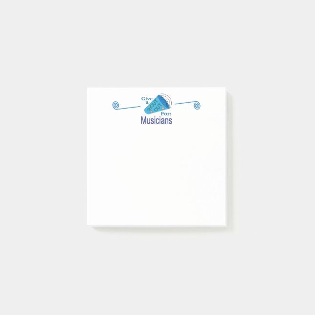 Post-it® Coup de chœur pour les musiciens (Devant)