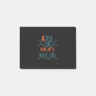 Post-it® Couple Cadeau Une véritable histoire d'amour