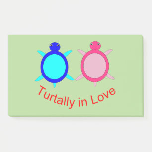 Post-it® Couple de tortue mignonne