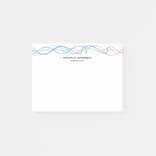 Post-it® Courbes Abstraites modernes Style moderne tendance