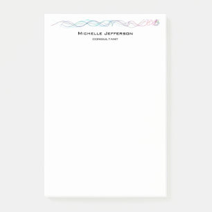Post-it® Courbes Abstraites modernes Style moderne tendance