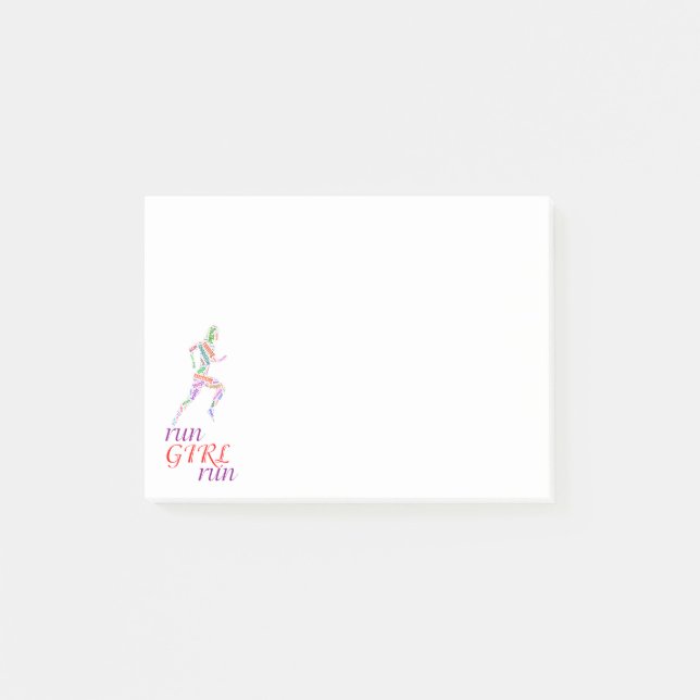 Post-it® Courez une fille, courez (Devant)