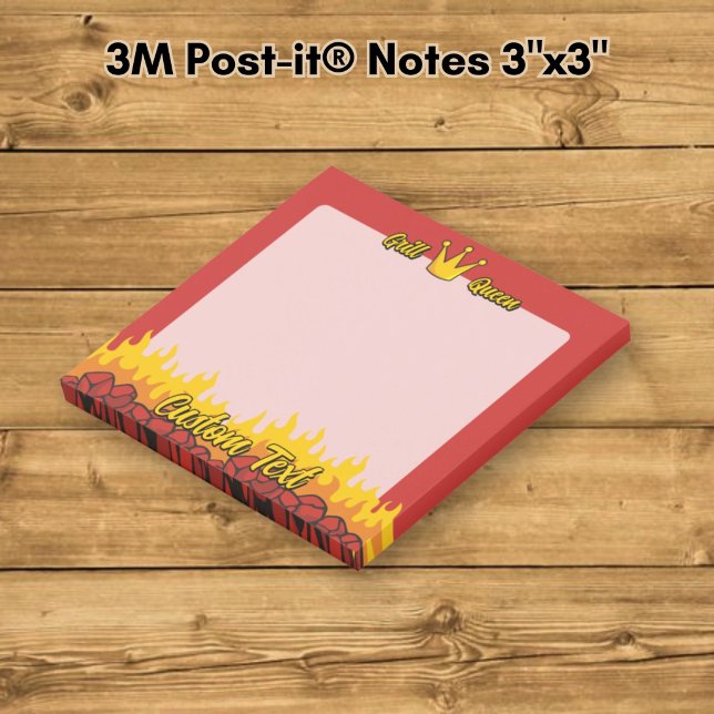 Post-it® Couronne de la Reine du Grill (Créateur téléchargé)