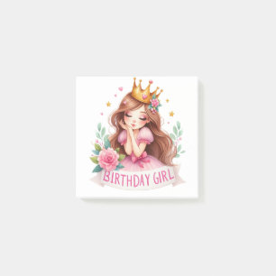 Post-it® Couronne de princesse d'anniversaire