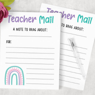 Post-it® Courrier de l'enseignant Rainbow