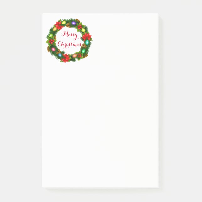 Post-it® Courrier de Noël Post-it-Notes (Devant)