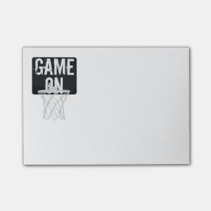 Post-it® Courrier--Note-Basket-ball