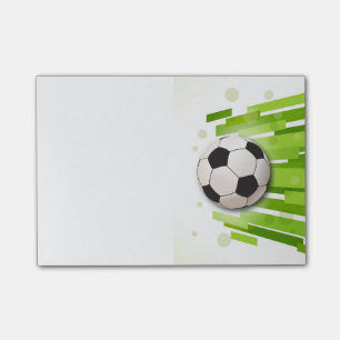 Post-it® Courrier--Notes de ballon de football