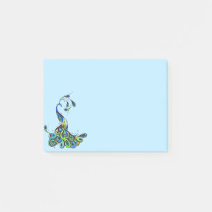 Post-it® Courrier--Notes de paon
