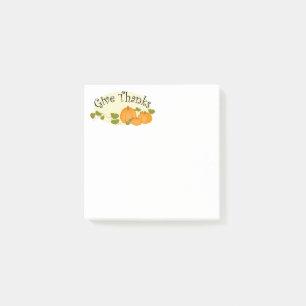 Post-it® Courrier--Notes de thanksgiving