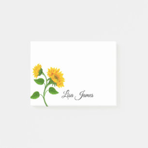 Post-it® Courrier--Notes de tournesols