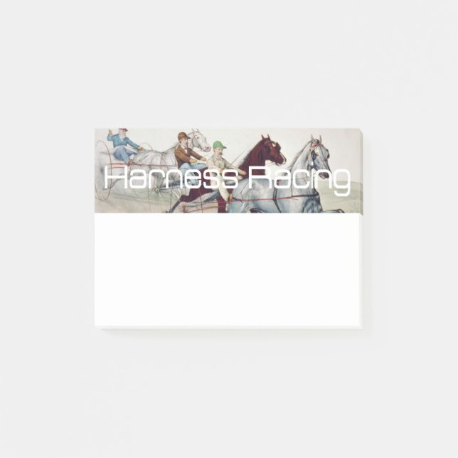 Post-it® Course d'attelages SUPÉRIEURE (Devant)