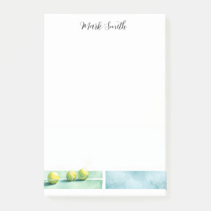 Post-it® Court de tennis aquarelle