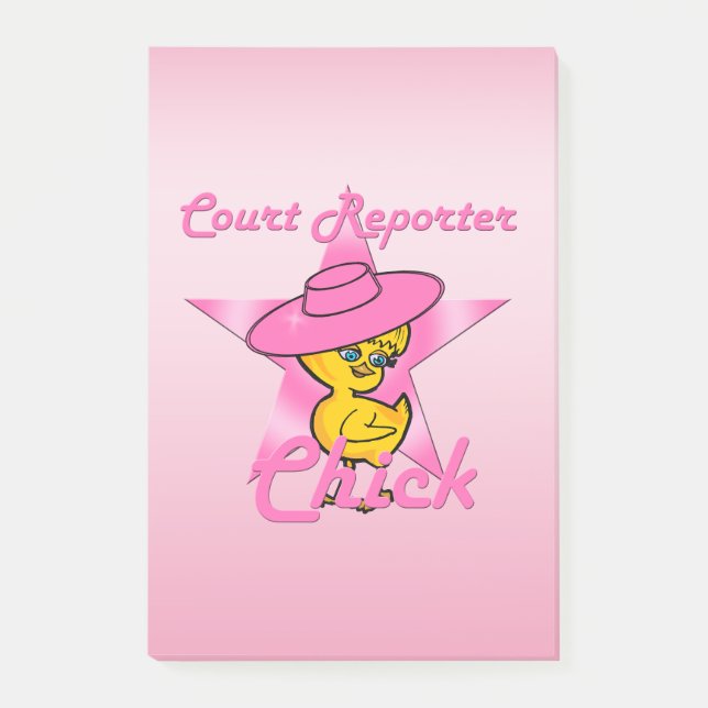 Post-it® Court Reporter (Devant)