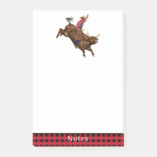 Post-it® Cow-boy Vintage de la circonscription de taureau
