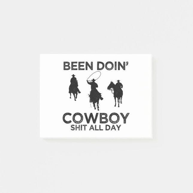 Post-it® cowboy (Devant)