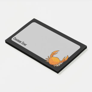 Post-it® Crab orange