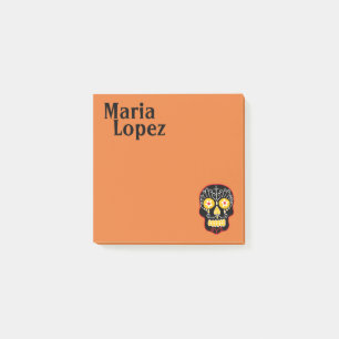 Post-it® Crâne à sucre noir