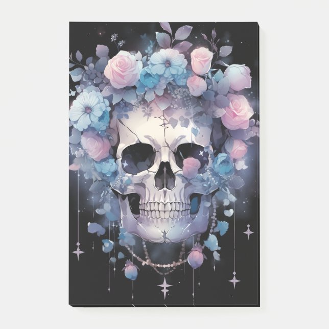 Post-it® Crâne d'Halloween (Devant)