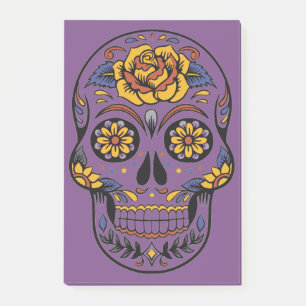 Post-it® Crâne orange de Halloween