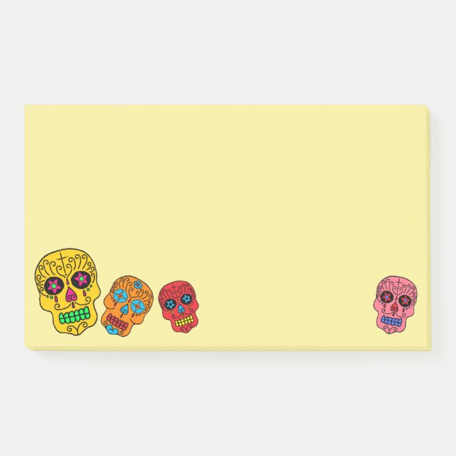 Post-it® Crânes à sucre (Devant)