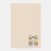 Crayon de nom d'enseignant de dessin animé coloré 