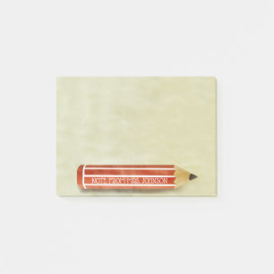 Post-it® Crayon de rouge d'aquarelle