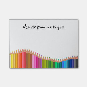 Post-it® Crayons colorés