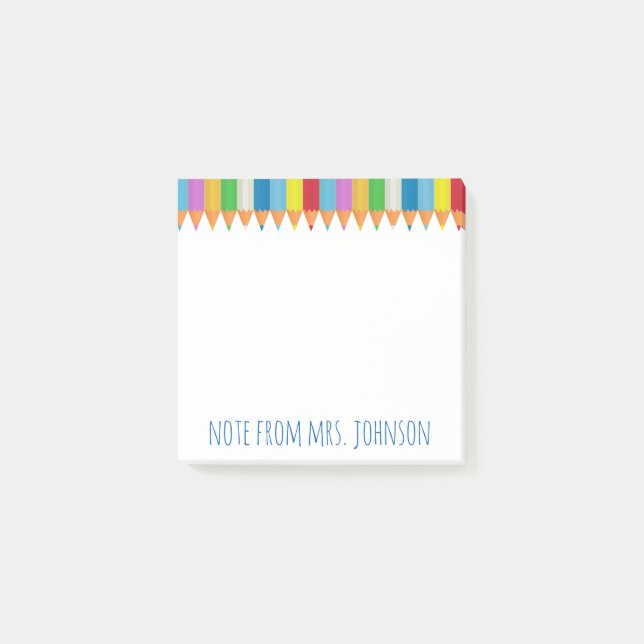 Post-it® Crayons colorés 2 (Devant)