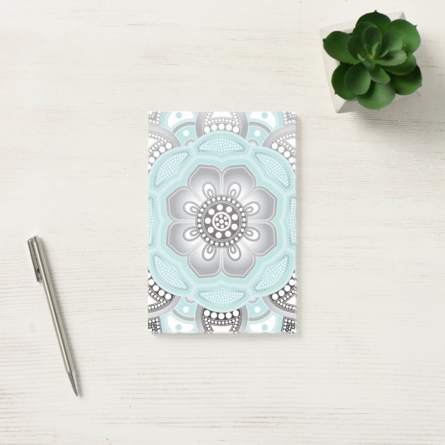 Post-it® Création de mandala, tous les points pour un 1 (Bureau)