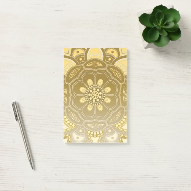 Post-it® Création de mandala, tous les points pour un 2 (Bureau)