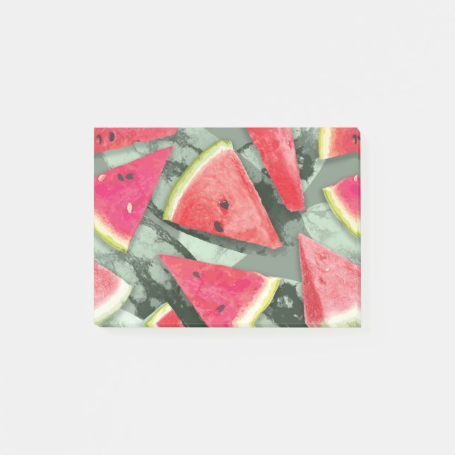 Post-it® Création de motif de pastèque 4 (Devant)