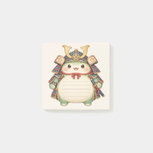 Post-it® Créature de fantasy samouraï mignonne Notes aquare
