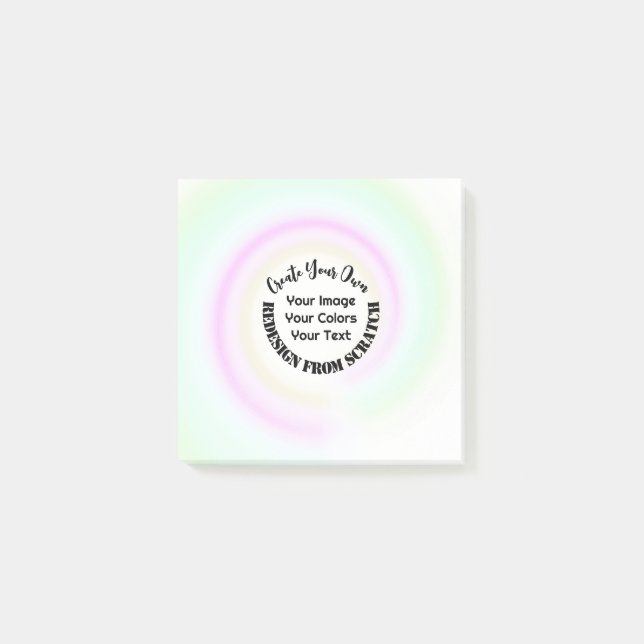 Post-it® Créez Votre Propre Élement Personnalisé (Devant)