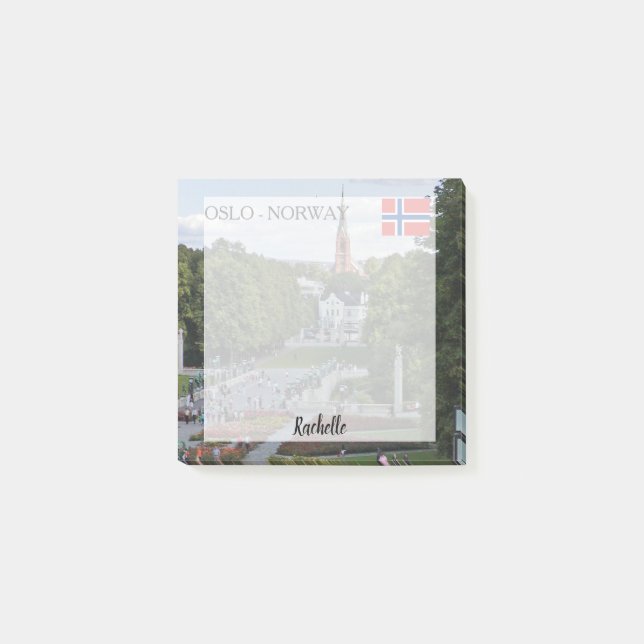 Post-it® Créez votre propre photo personnalisée Oslo (Devant)