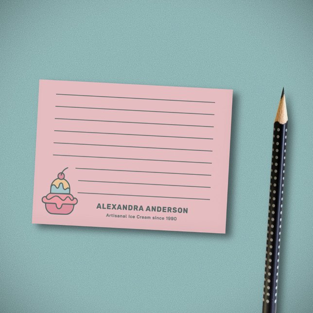 Post-it® Crème de glace rétro (Retro Ice Cream Post-it Notes)