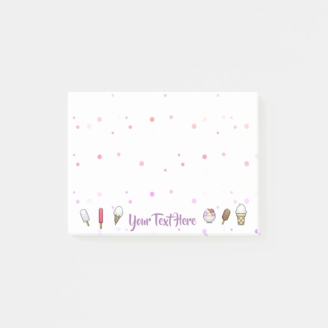 Post-it® Crème glacée Parlour Dream (Devant)