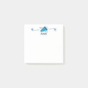 Post-it® Criez pour les acteurs