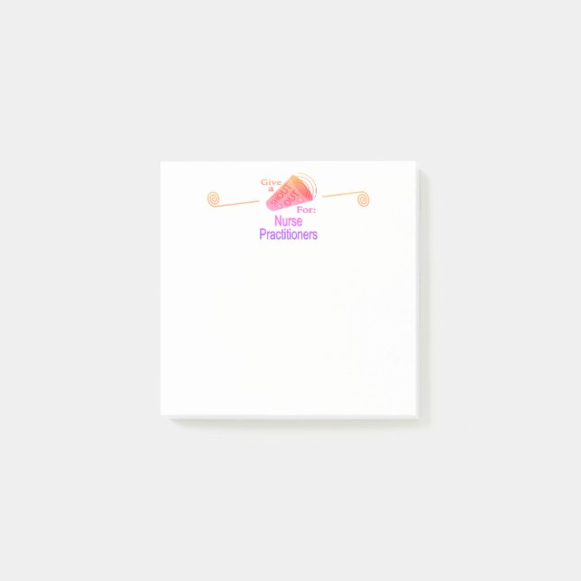 Post-it® Criez pour les infirmières praticiens (Devant)