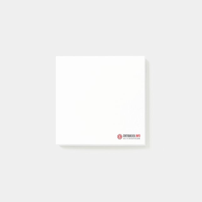 Post-it® CritiqueJeu (Devant)