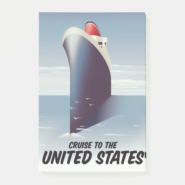 Post-it® Croisière aux États-Unis (Devant)