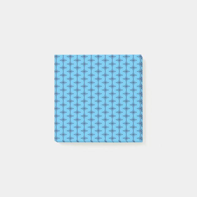 Post-it® Croix Chrétienne en Bleu Céleste Art (Devant)