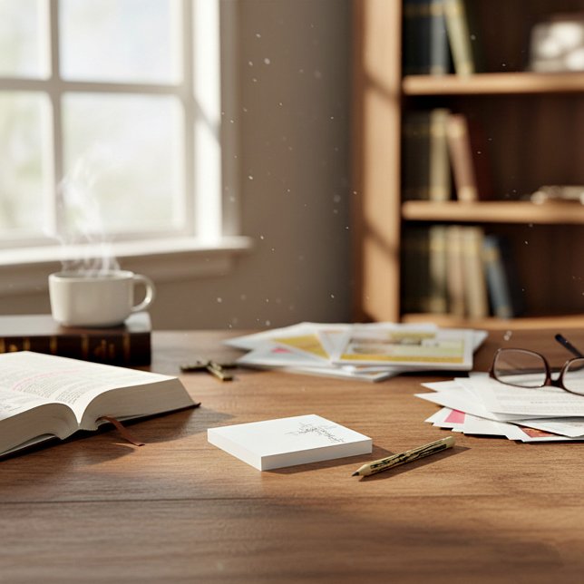 Post-it® croix de mots chrétiens (Créateur téléchargé)