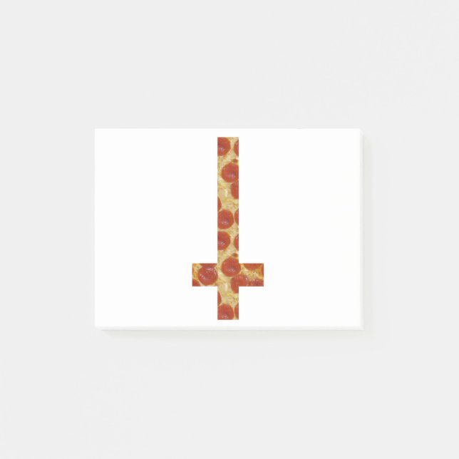Post-it® croix inversée de pizza (Devant)