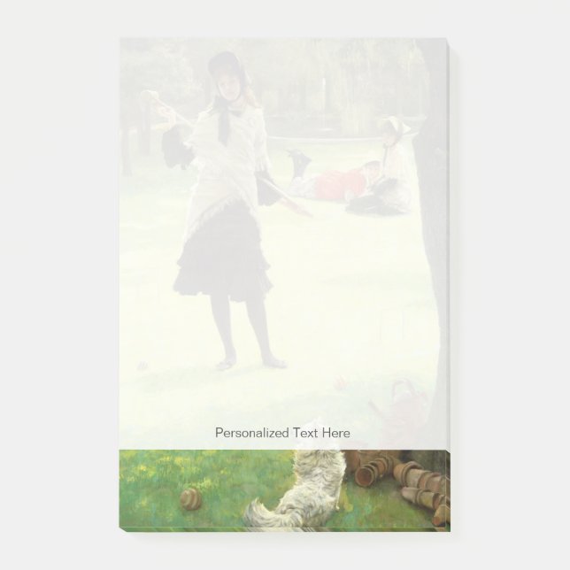 Post-it® Croquet de James Tissot |, c.1878 (Devant)