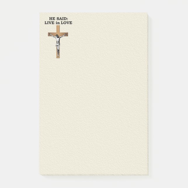 Post-it® Crucifix (Devant)