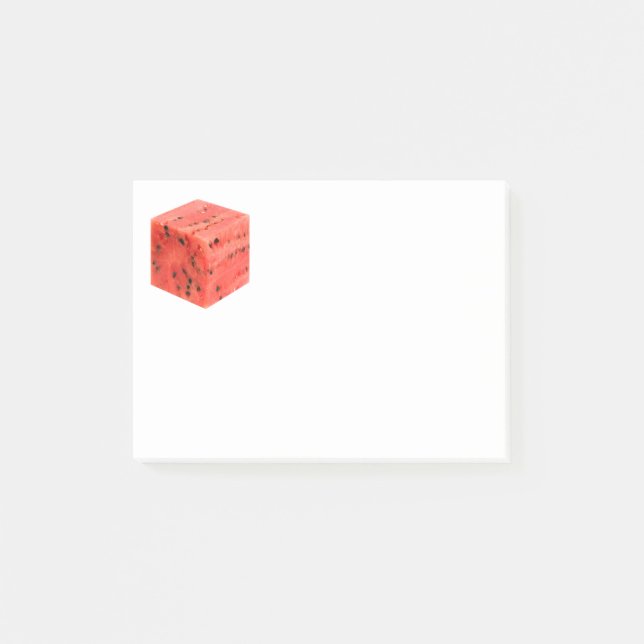 Post-it® Cube d'origine frais de pastèque rouge sucrée (Devant)
