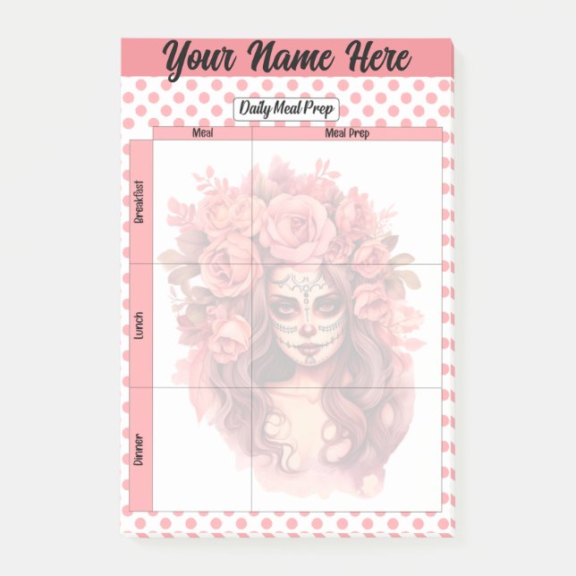 Post-it® Cuire Crâne à sucre Quotidien Préparation de repas (Devant)