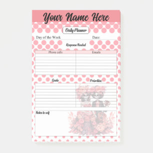 Post-it® Cuire Crâne de sucre planificateur quotidien