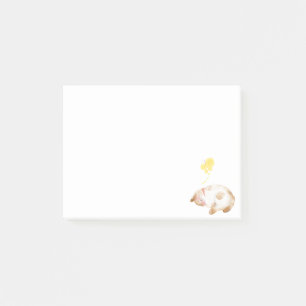 Post-it® Cuisine Chat Kitten Dormir Aquarelle